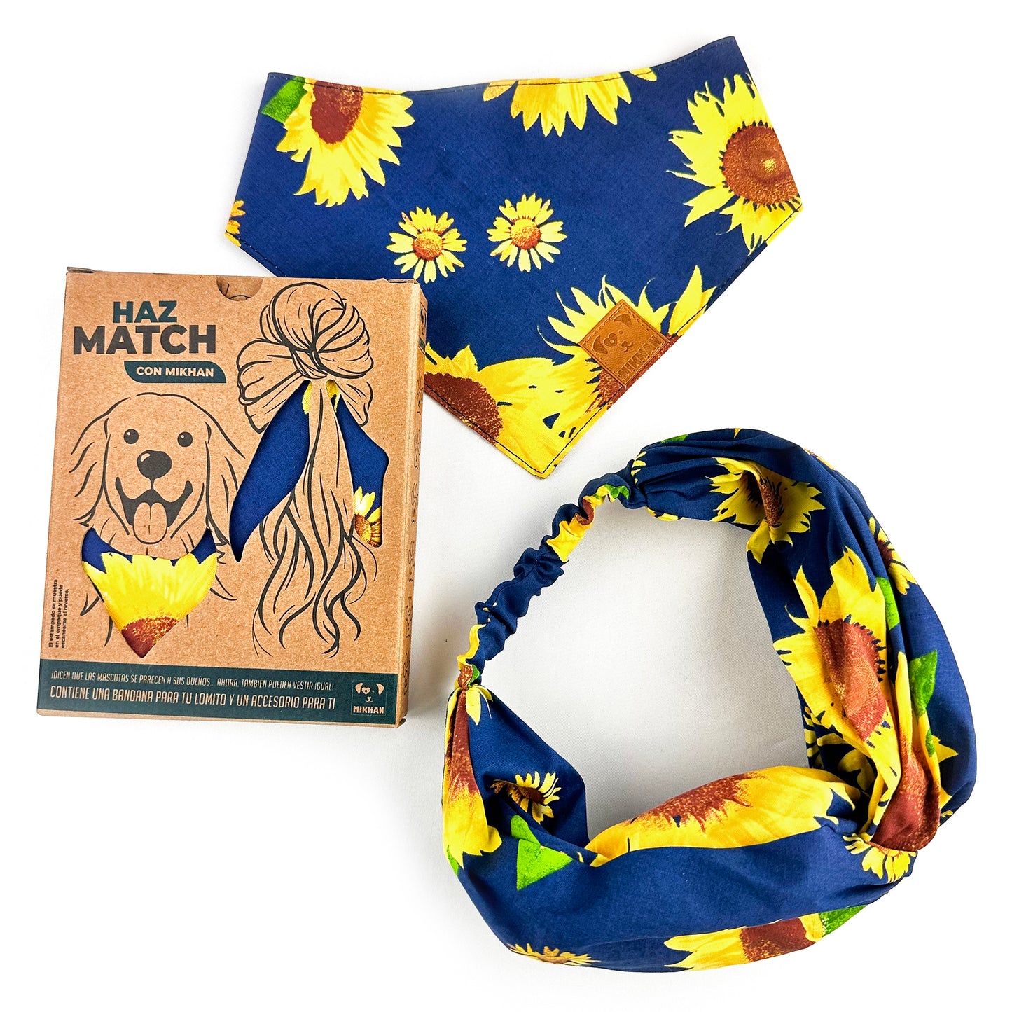 Match marino girasoles