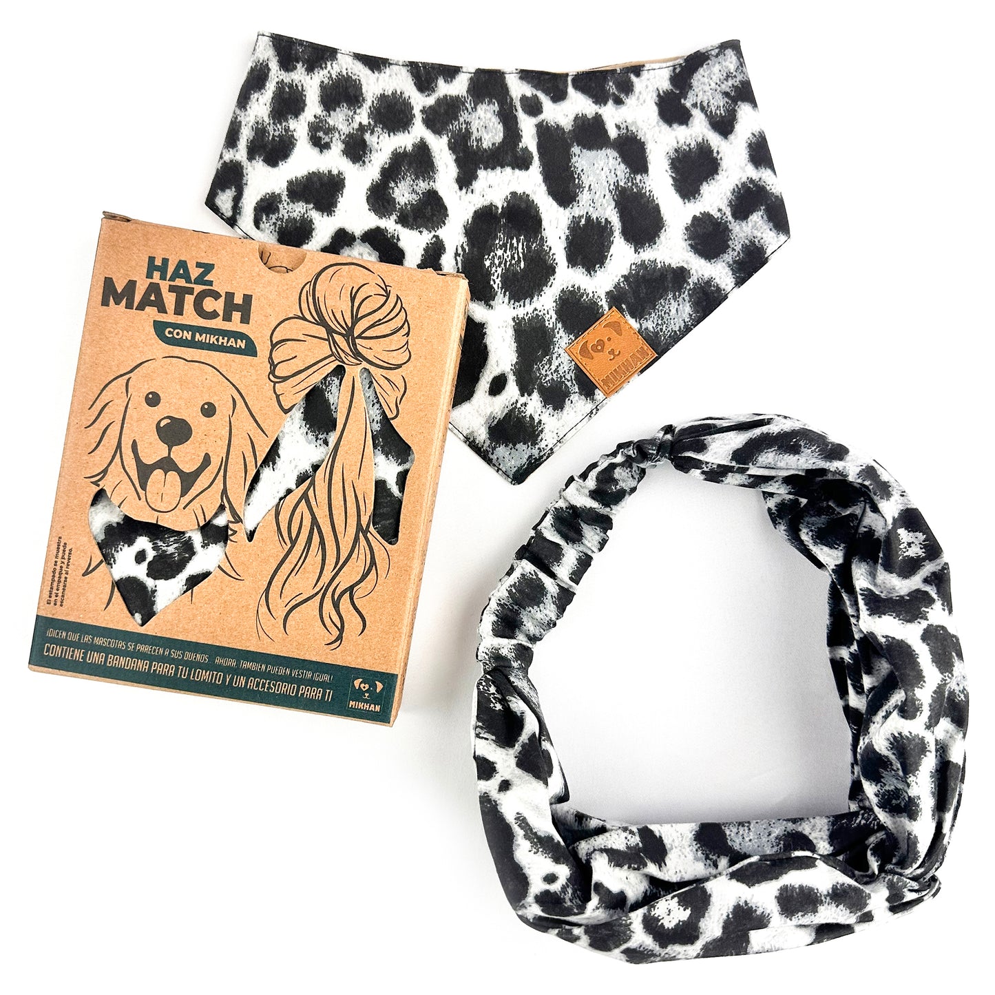 Match animal print negro