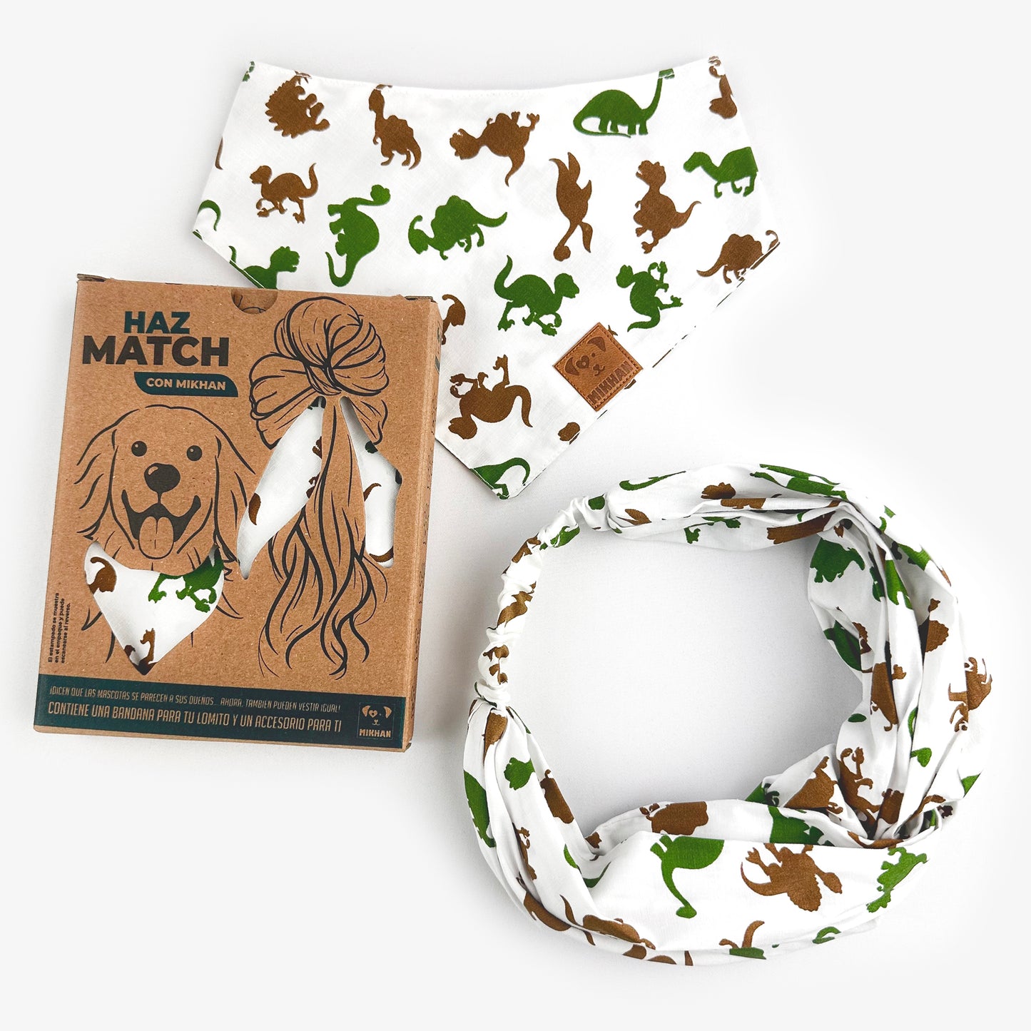 Match blanco dinosaurios