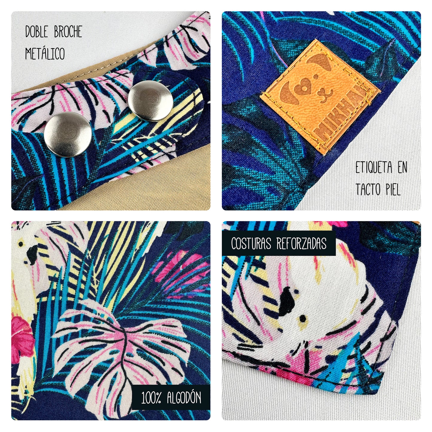 Match marino tropical rosa