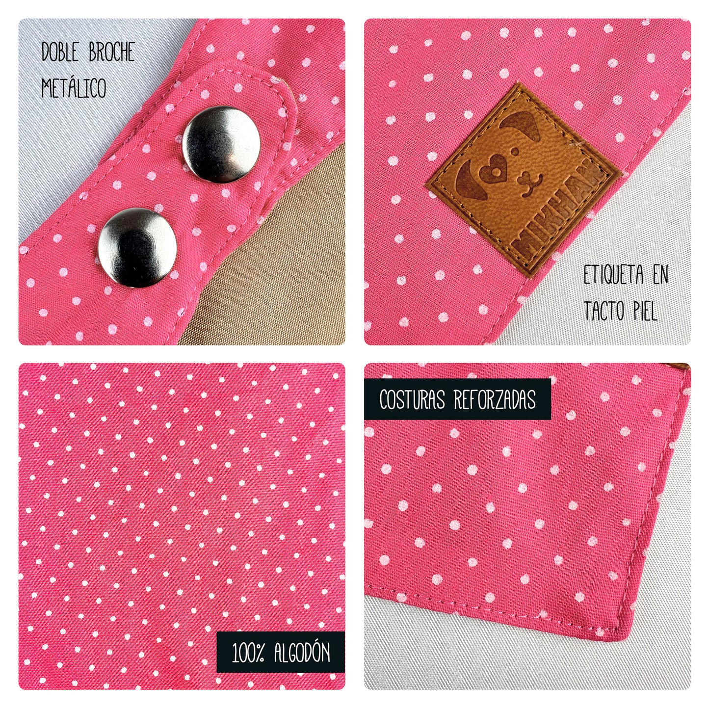 Match lunares rosa