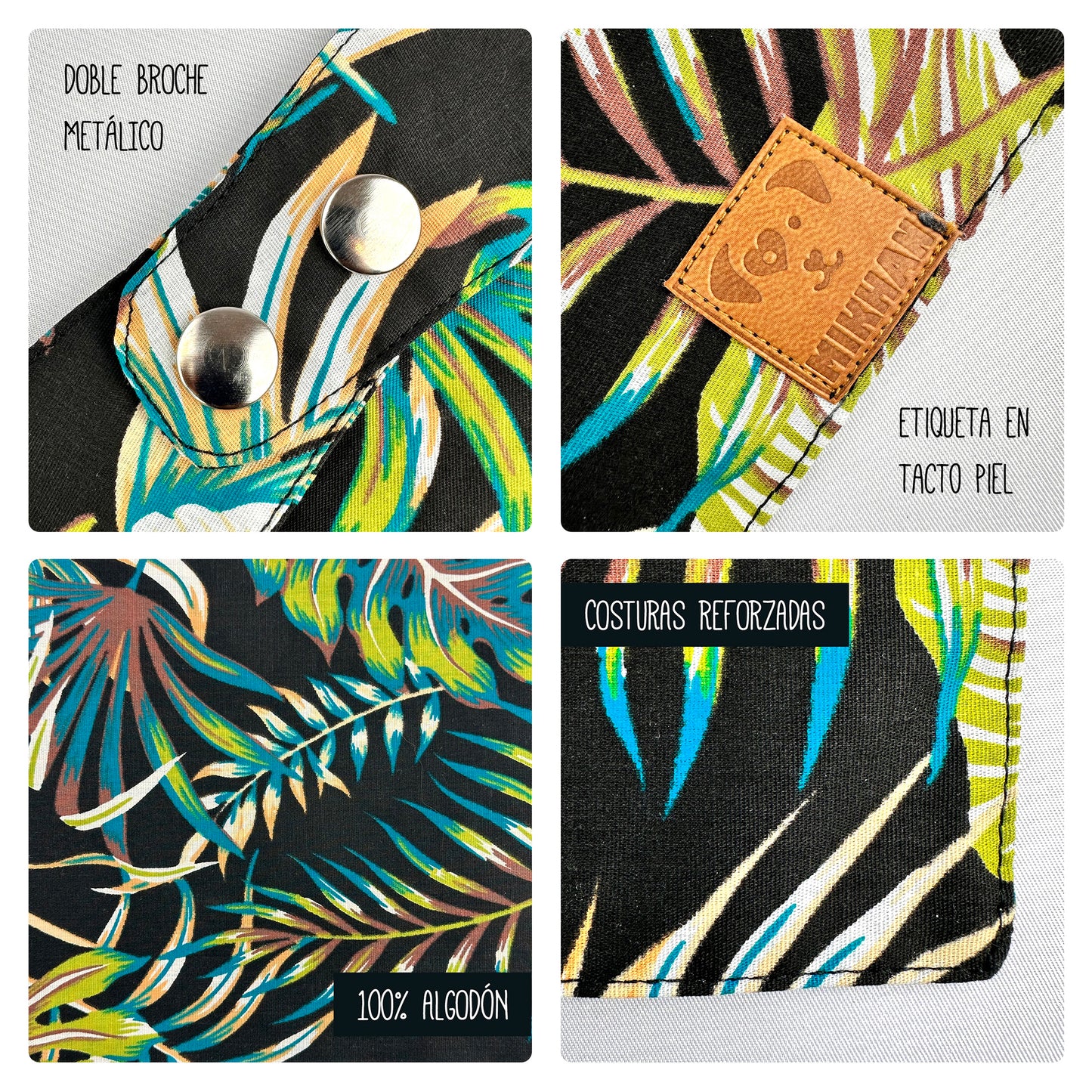 Match negro tropical verde