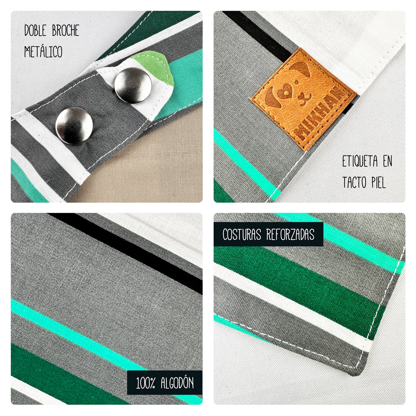 Match líneas verde y gris