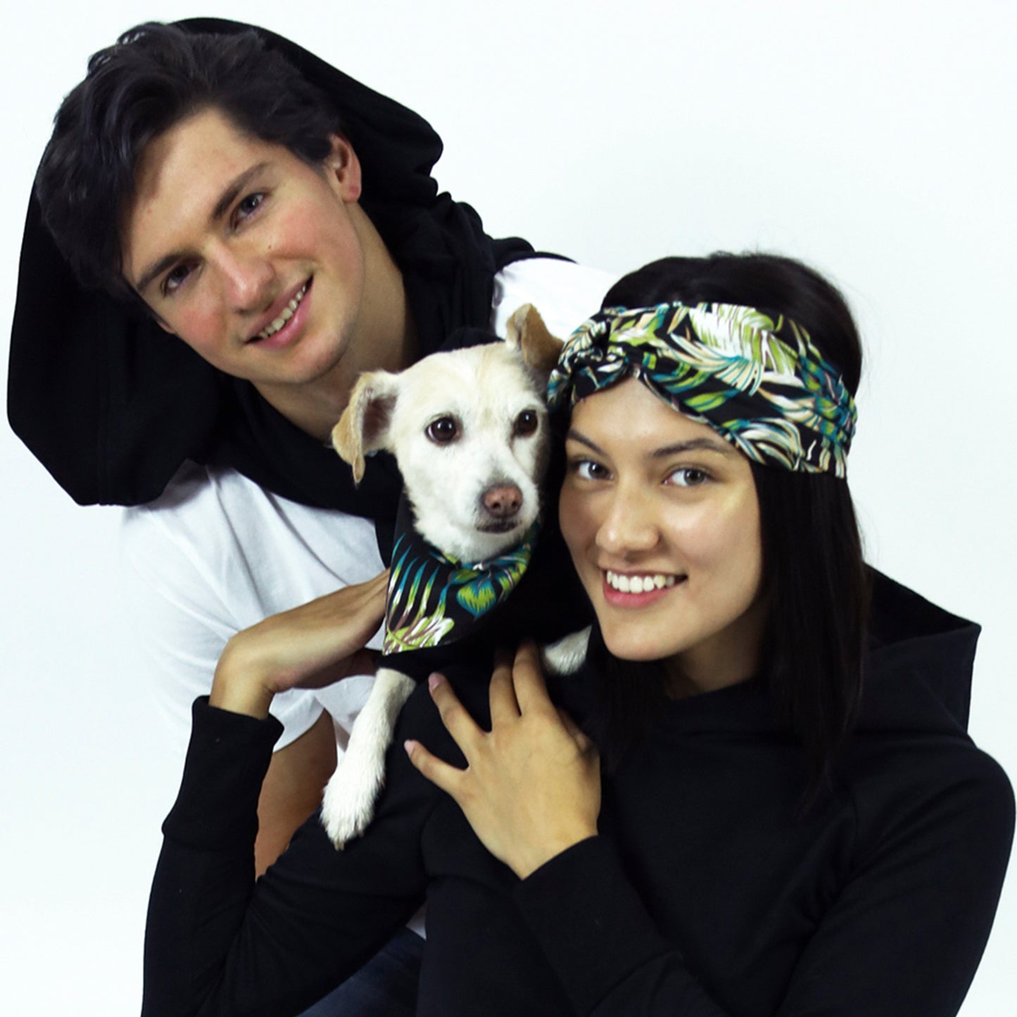 Match negro tropical verde
