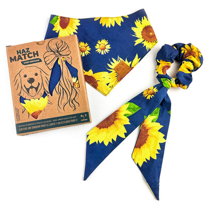 Match marino girasoles